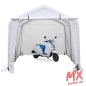 Preview: Rolektro-Z. Garage XXL-Motorrad, PE 200g/m², Weiß, L:3m B:3m H:2,4m