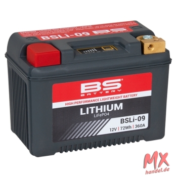 BS-BATTERY LiFePO4 Batterie - BSLI-09