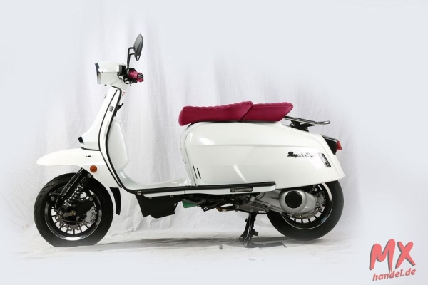 ROYAL ALLOY - GP 125 LC ABS - PEARL WHITE